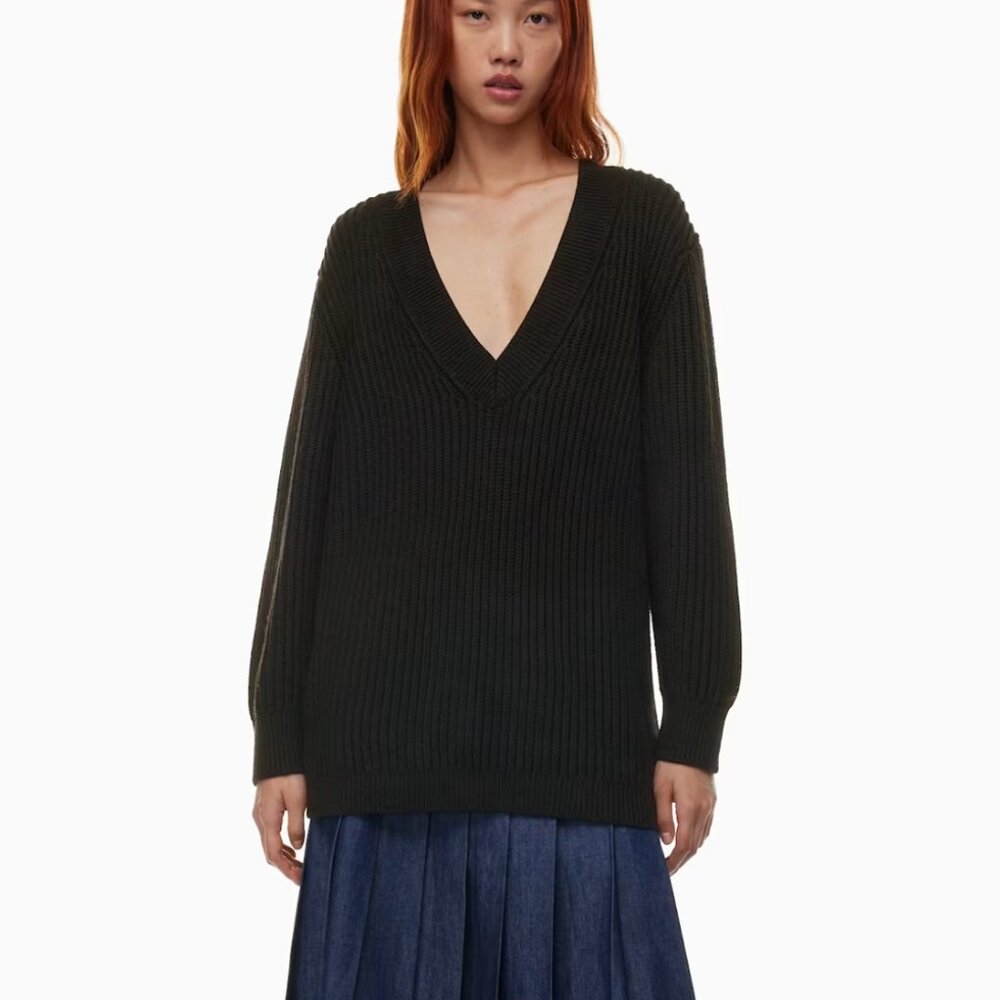 Aritzia Babaton Roger Sweater - Black S